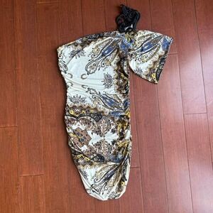 One Shoulder Symphony Mini Dress